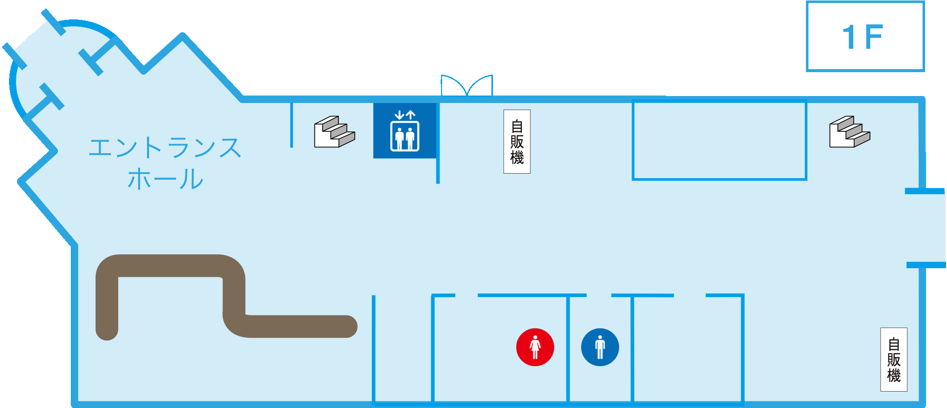 屋内1F